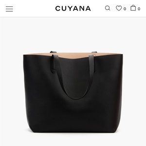Cuyana Classic Structured Tote - Italian Leather